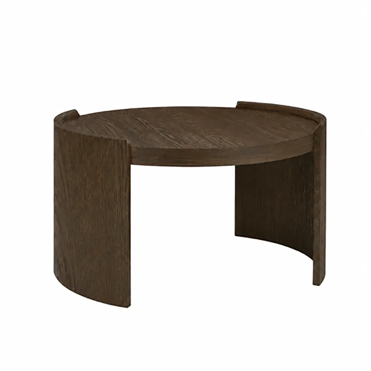 Runder Couchtisch Oakland Ø 80 cm US brown
