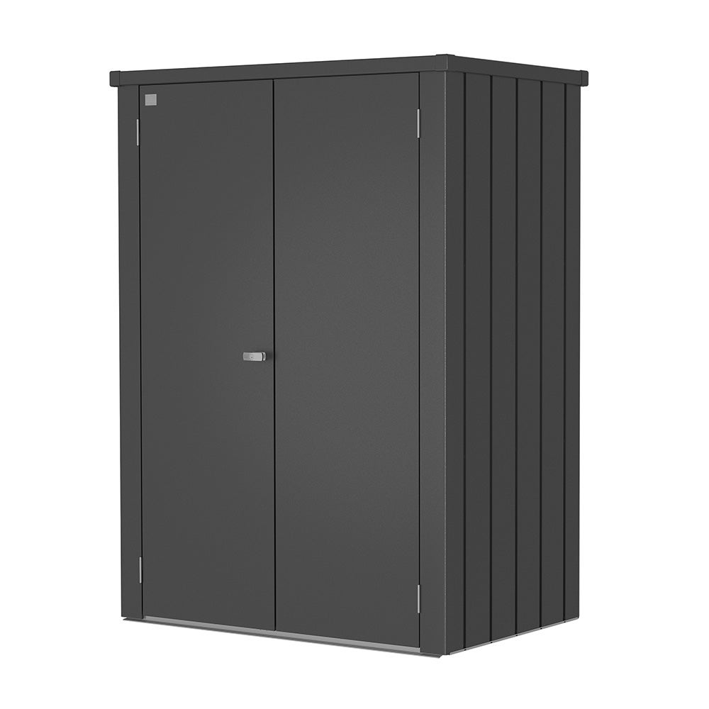 Romeo Terrassenschrank L HIGH metallic dark grey
