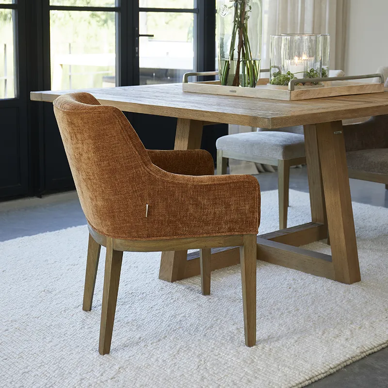 Whistler stuhl mit armlehne Maroon Brown