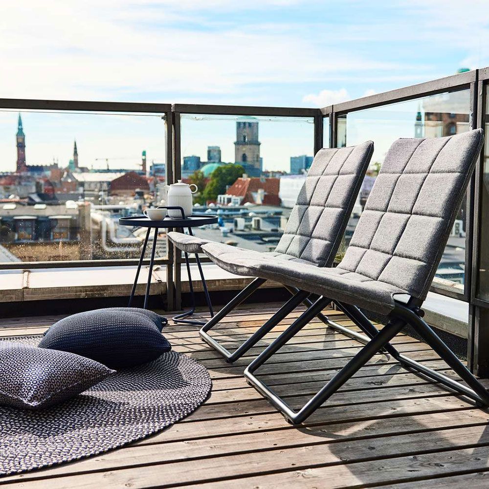 Traveller Klappstuhl Grau Airtouch