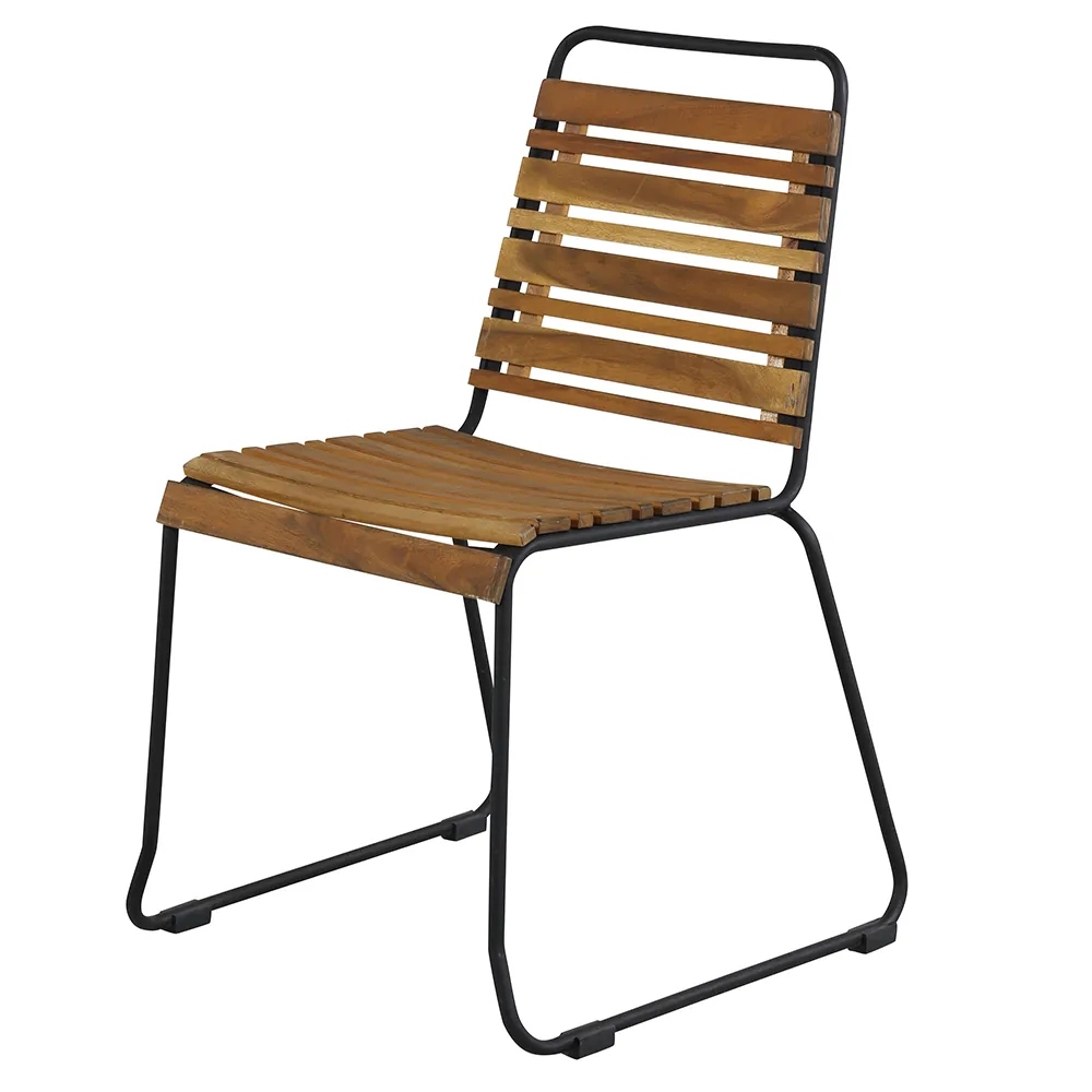 Bois Esszimmerstuhl Akazie 2er-Pack