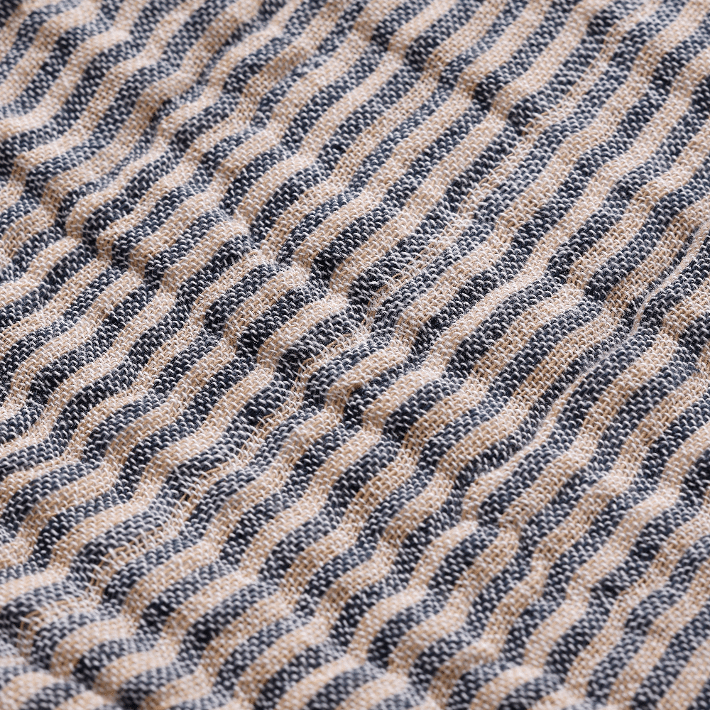 Fino Tagesdecke - Ink Blue/Sand