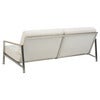 Naos 2,5-sitzer-sofa  Stainless steel / Dot beige