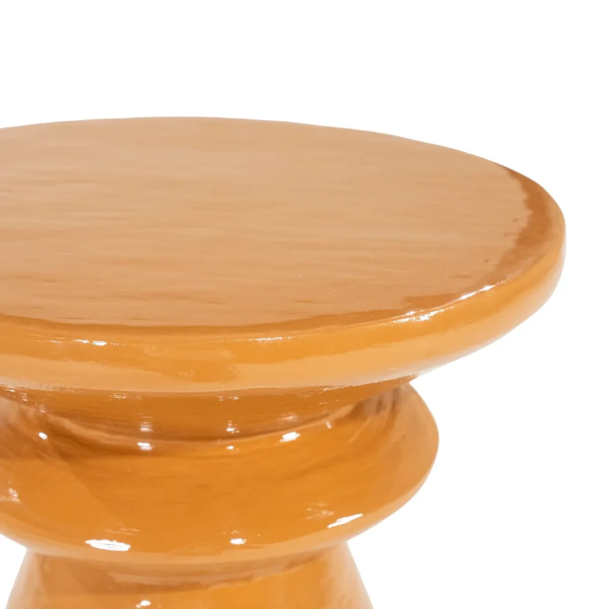 Beistelltisch Circolo Terracotta
