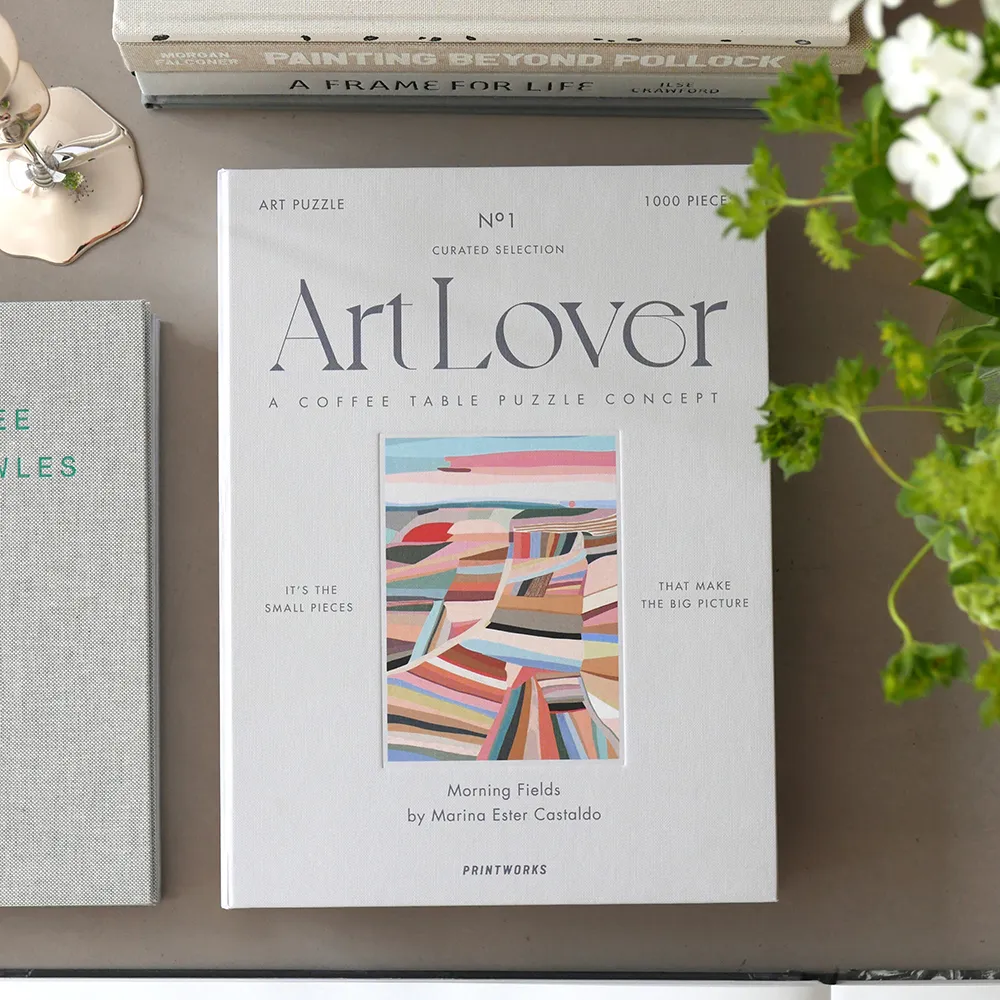 Art Lover Buchpuzzle - Morning Fields, 1000 Teile