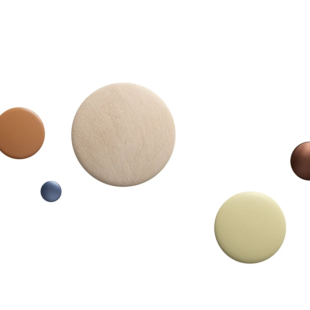 Dots Wood Ø9 cm - Oak