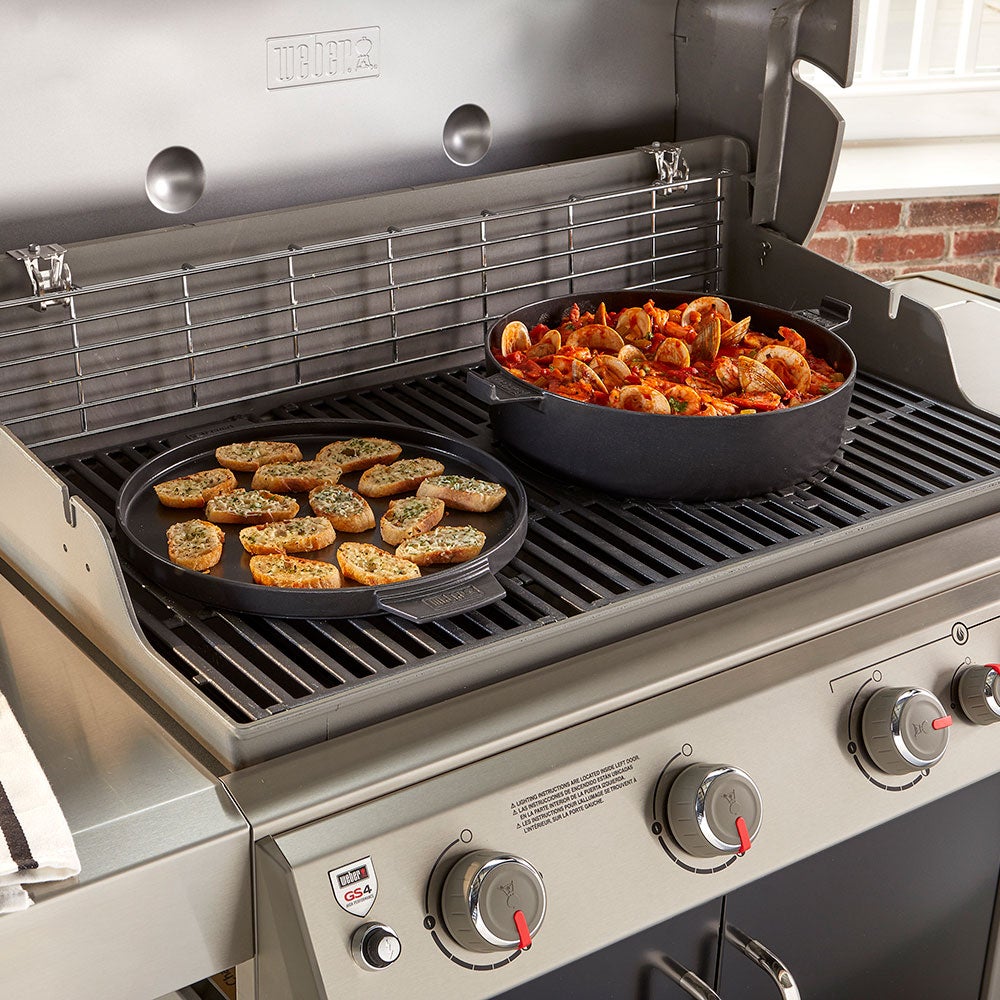 Gusseisen-Kasserolle duo gbs schwarz