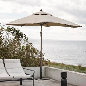 Paliano Sonnenschirm Ø350cm braun/taupe