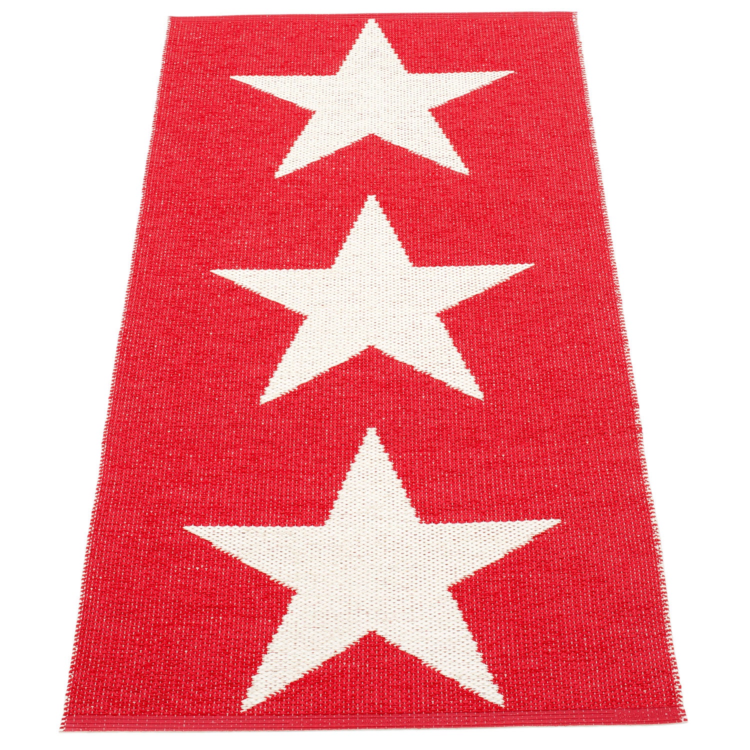 Viggo Teppich 70x150 cm one red / vanilla