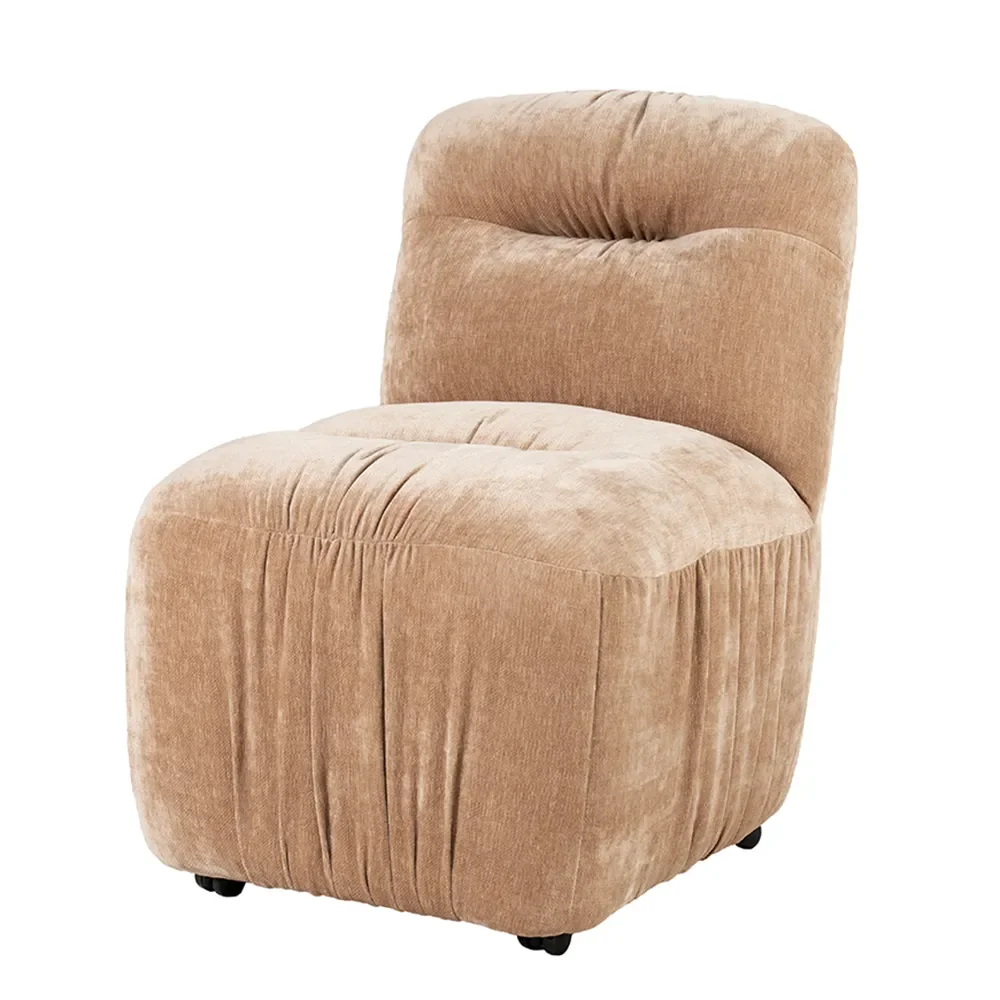 Gepolsterter Stuhl Nido Beige