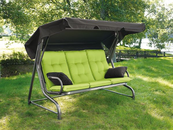 Wiener Hängematte Luxus Ständer anthrazit