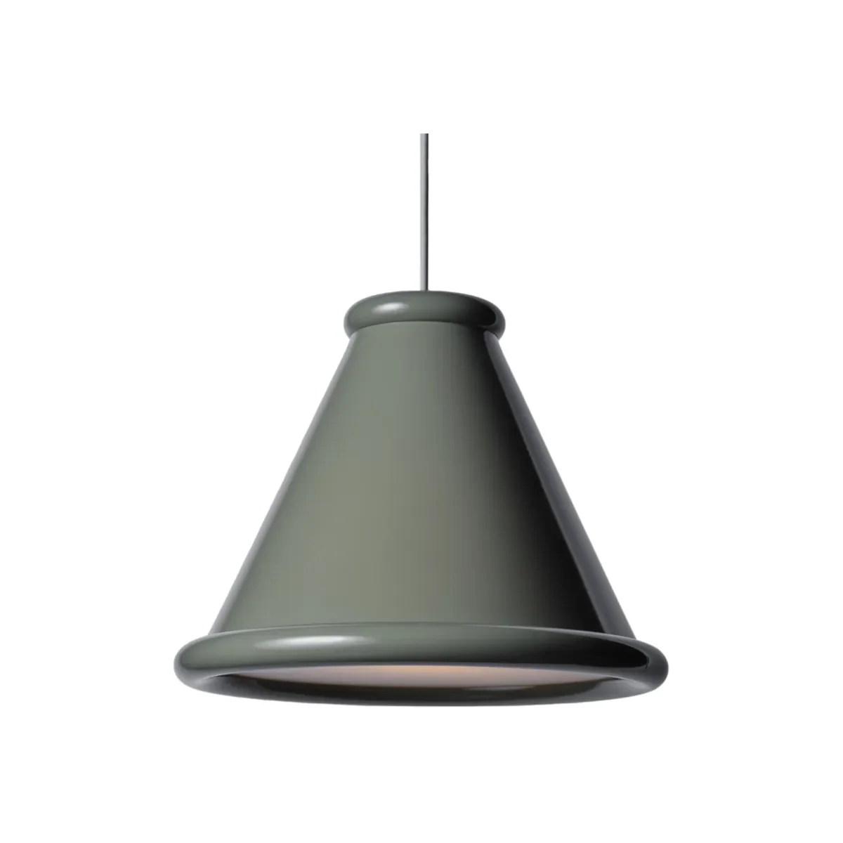 Belle Pendelleuchte Ø36xH28,5 cm Metall moss grey