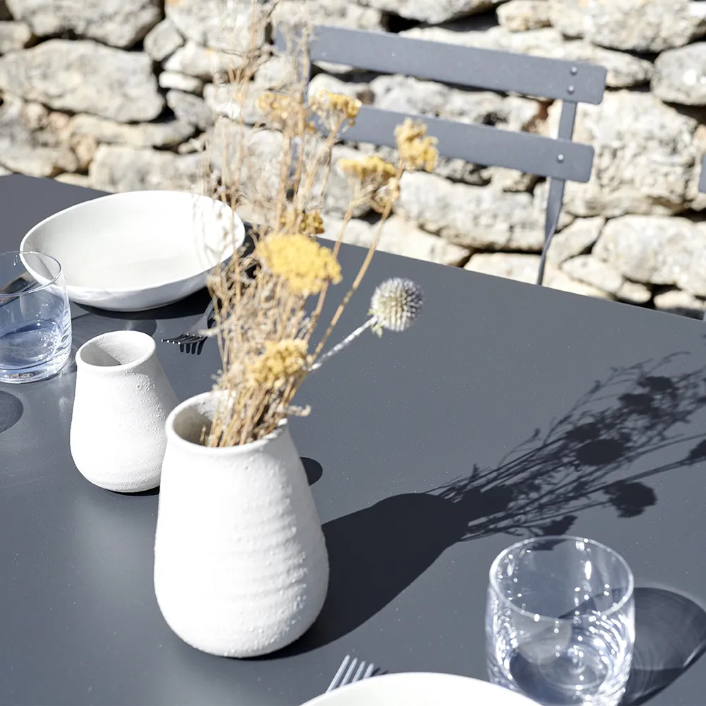 Bistro tisch 97 x 57 cm Anthracite