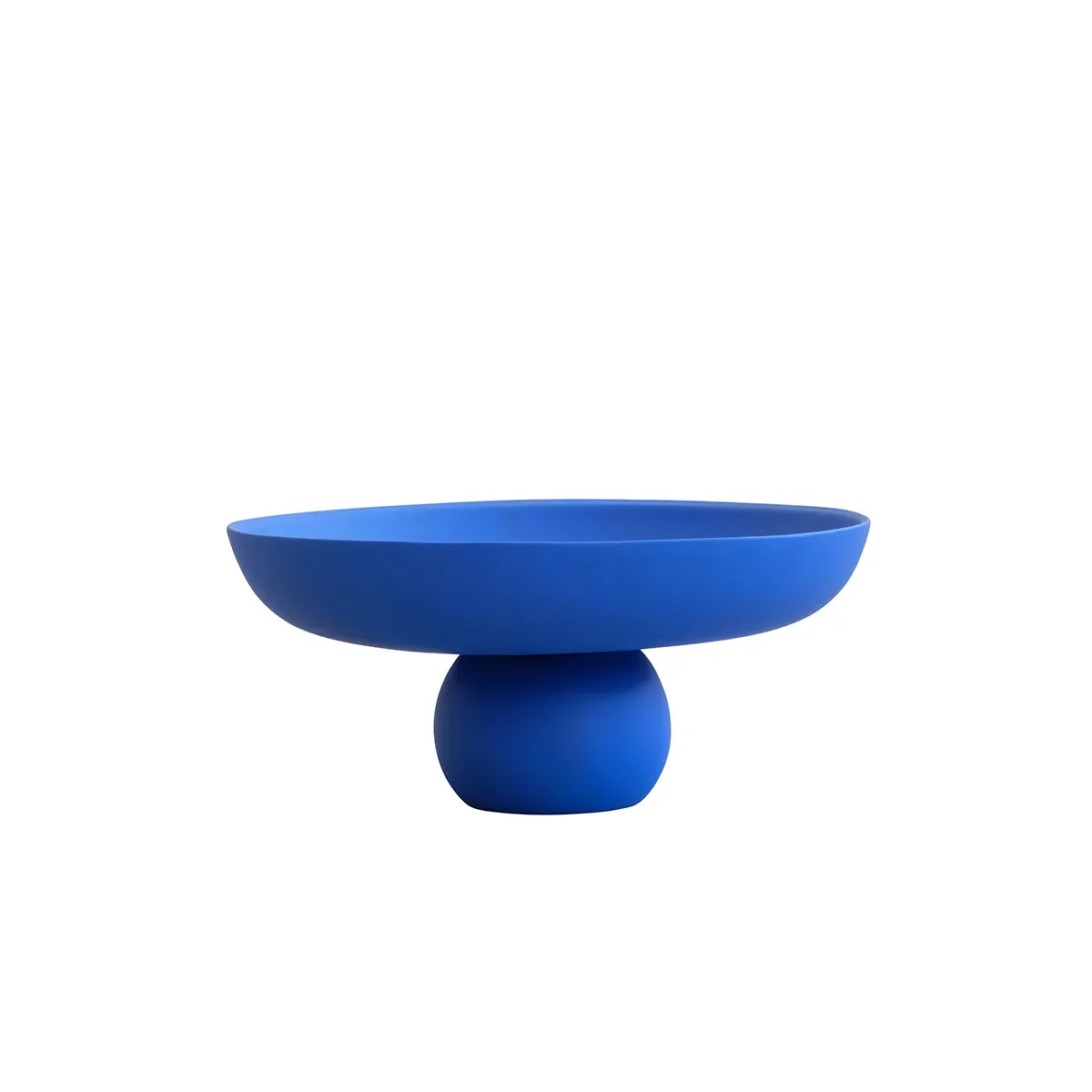 Handbemalte Dekoschale Baburu Big Marrakech Blue Ø 43 cm