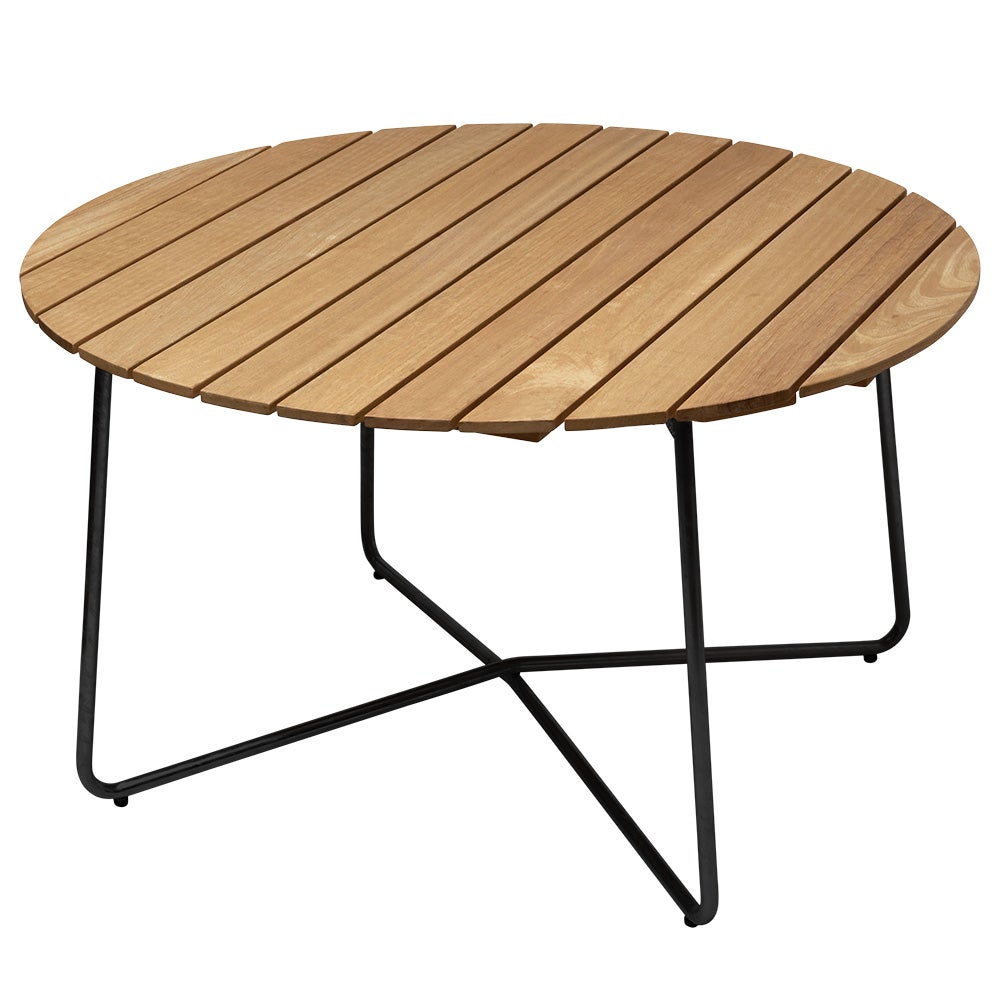 9A Tisch 120 cm Eiche geölt/Gestell schwarz